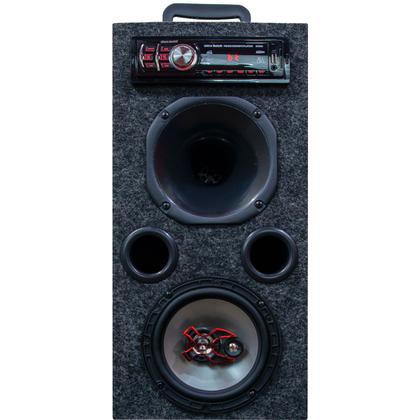 Imagem de Caixa Som Bob Residencial Corujinha Corneta Ativa Bluetooth