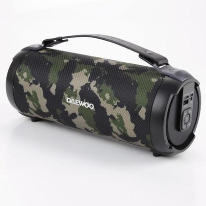 Imagem de Caixa Som Sem Fio Bluetooth Daewoo Soundbox Dw1191 Camuflada