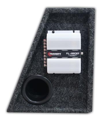 Imagem de Caixa Som Trio Pioneer 12 Completa + Modulo Taramps Tl 1500