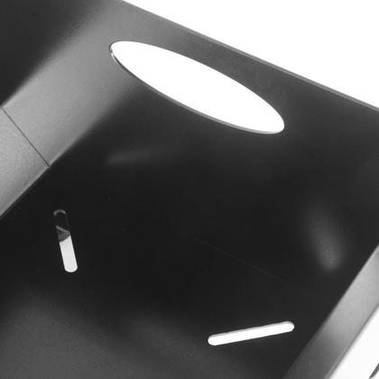 Imagem de Caixa Suporte Porta Lenha - Aço -P/ Lareira Master - Preto