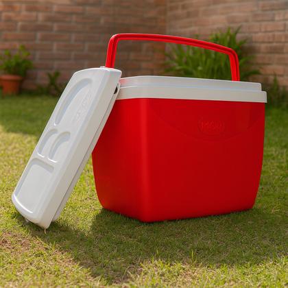 Imagem de Caixa Térmica 26 Litros Mor Ideal para Praia Camping e Viagem