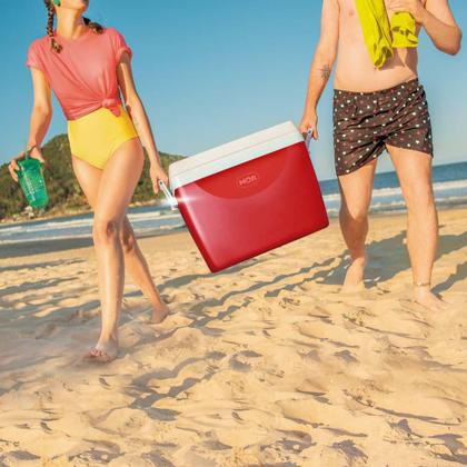 Imagem de Caixa Térmica 75L Grande Cores Cooler Bebidas Mor