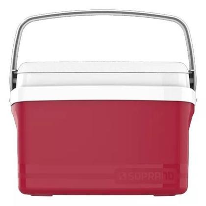 Imagem de Caixa Termica Coller Bebibas Kit Combo 32L 12L 5L Vermelha