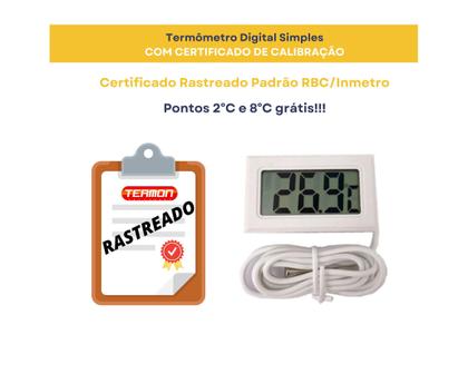 Imagem de Caixa Térmica Cooler 12 litros com Termômetro Digital Certificado de Calibração para Transporte Vacinas Medicamentos e Refrigerados