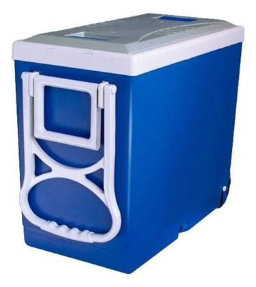 Imagem de Caixa Termica Cooler 32 Litros Grande 3x1 C/ Rodinha E Mesa