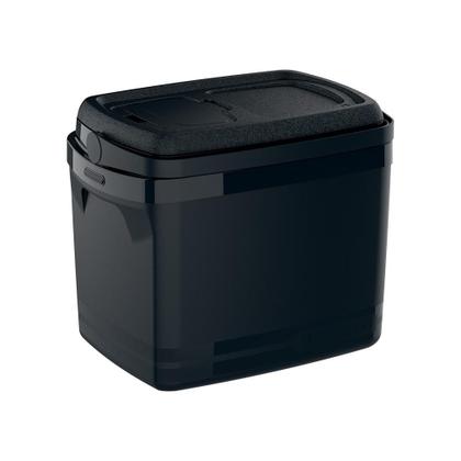 Imagem de Caixa Térmica Cooler 32L com tampa de acesso rápido Preta Tropical Soprano