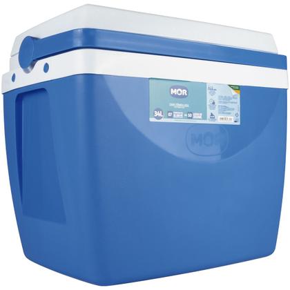 Imagem de Caixa Térmica Cooler 34l Com Alça Porta Copos Mor  