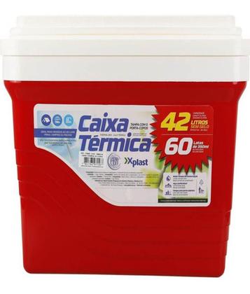 Caixa Térmica Cooler 42 Litros Xplast cores sortidas. - Cooler