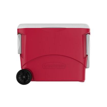 Imagem de Caixa Térmica Cooler 50 Litros Com Alça e Rodas 72 Latas Soprano