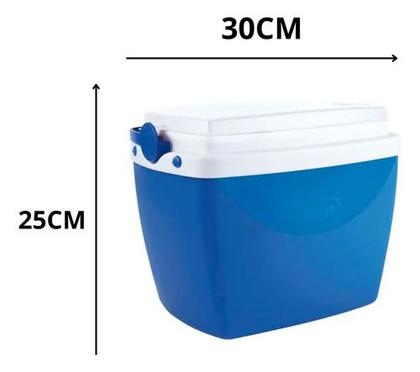 Imagem de Caixa Térmica Cooler 6l Alça Leve Mor Cores Variadas Praia