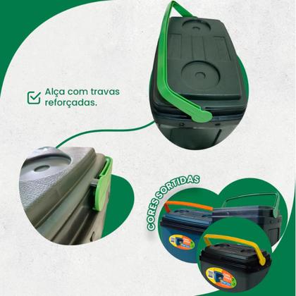 Imagem de Caixa térmica cooler 7 litros pop star 10 latas pequena portátil resistente antares