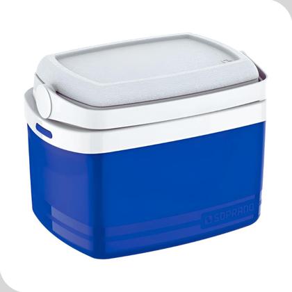 Imagem de Caixa Termica Cooler Bebidas 5L Azul Pequena Soprano