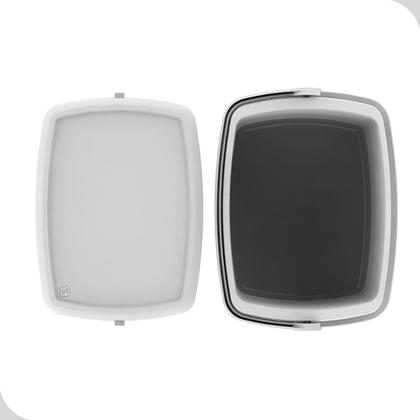 Imagem de Caixa Termica Cooler Bebidas 5L Cinza Pequena Soprano