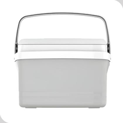 Imagem de Caixa Termica Cooler Bebidas 5L Cinza Pequena Soprano