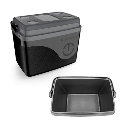 Imagem de Caixa Térmica Cooler Com Alça 30 Litros Grande 45 Latas Unitermi