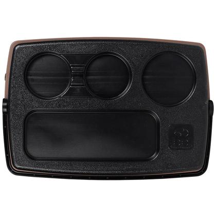 Imagem de Caixa Térmica Cooler com Alça Bel 19 Litros Plástico Atóxico e Inodoro Livre de BPA Onix Preto e Marrom (071982)