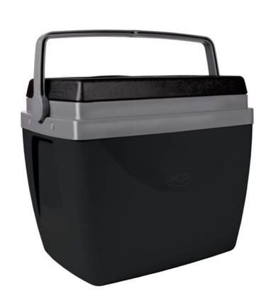 Imagem de Caixa Térmica Cooler Com Alça E Porta Copos 18L Capacidade 24 Latas 
