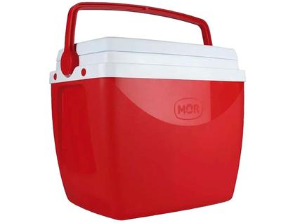 Imagem de Caixa Térmica Cooler Com Alça Para Praia Pesca Camping 18 Litros Capacidade Para 24 Latinhas Mor