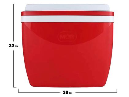 Imagem de Caixa Térmica Cooler Com Alça Para Praia Pesca Camping 18 Litros Capacidade Para 24 Latinhas Mor