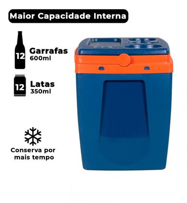 Caixa Térmica Cooler Culler Culer 19L Cor Crepusculo 24 Latas Para