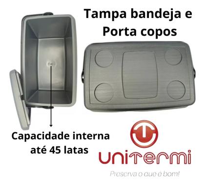 Imagem de Caixa Térmica Cooler Floripa 30L Com Alça 45 Latas Unitermi