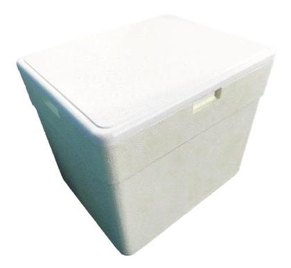Imagem de Caixa Térmica de Isopor 45L - Ideal para Transporte de Alimentos