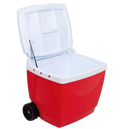 Imagem de Caixa Térmica Mor com Alça e Rodas 42 litros