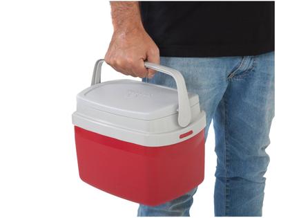 Imagem de Caixa Termica Pequena 5L Coller Vermelha Com Alça Soprano