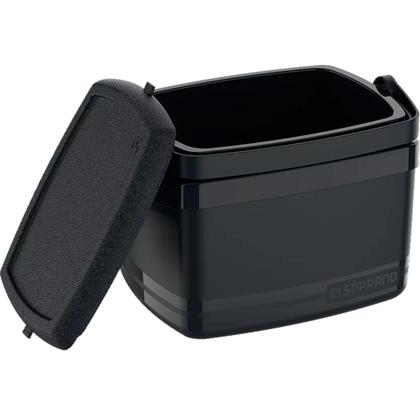 Imagem de Caixa Termica Pequena Cooler 5 Litros Preta Com Alça Soprano