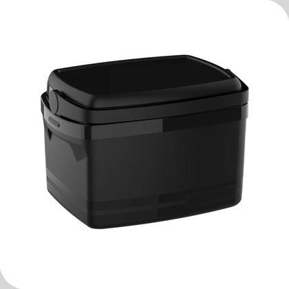 Imagem de Caixa Termica Pequena Cooler 5 Litros Preta Com Alça Soprano
