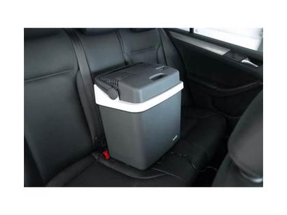 Imagem de Caixa Térmica Refrigerador Automotivo Vender Cinza Cooler 12V 20 Litros
