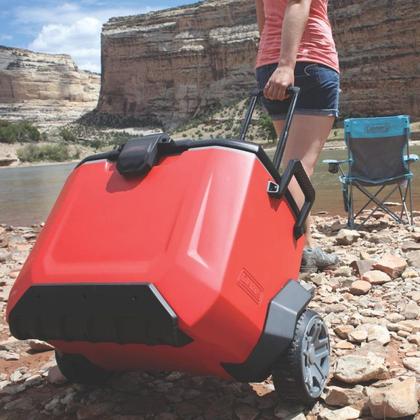 Caixa Térmica Rugged c/ Rodas 52 Litros - Coleman - Caixa Térmica