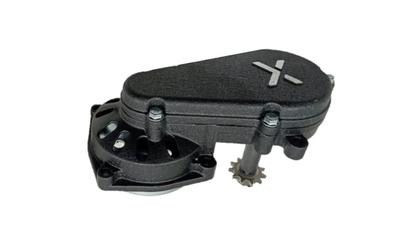 Imagem de Caixa Transmissão Eixo Longo Mini Moto Mxf Ferinha 49cc 2t