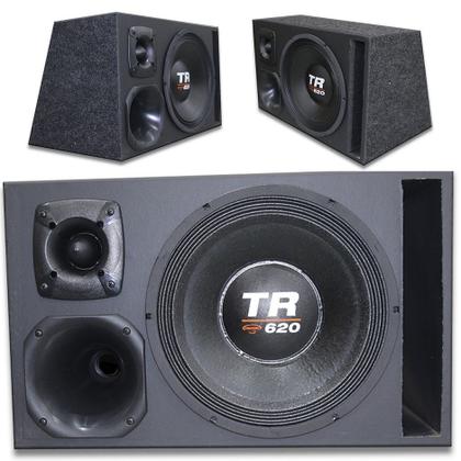 Imagem de Caixa Trio Alto Falante 12 Woofer Triton Tr620 + Corneta + Tweeter