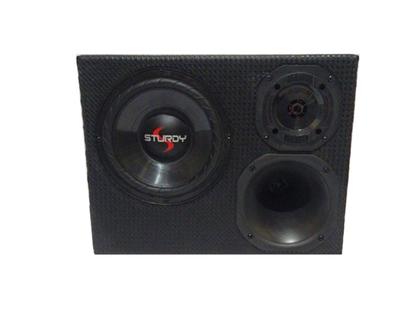 Imagem de Caixa Trio Amplificada 8 Polegadas Sturdy 400 Watts Rms