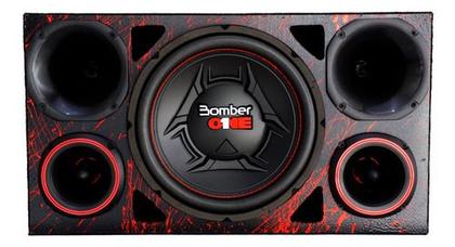 Imagem de Caixa Trio Completa Bomber One 12 Pol + 2 Driver + 2 Tweeter