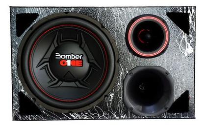 Imagem de Caixa Trio Completa Bomber One 12 Pol + Modulo Taramps