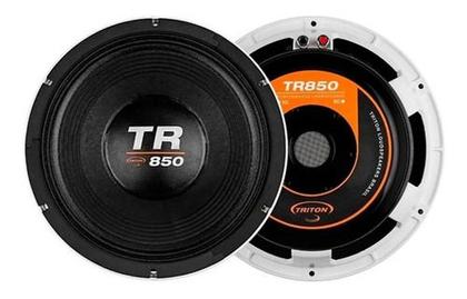 Imagem de Caixa trio duto régua frente colorida triton tr 850 4 ohms unlike 400 cor:laranja