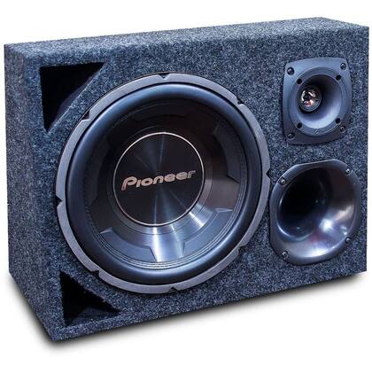 Imagem de Caixa Trio Pioneer Completa Som Automotivo Carro 750w Rms