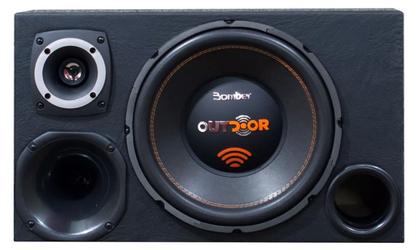 Imagem de Caixa Trio Som Carro Subwoofer Bomber 12 Polegadas Completa