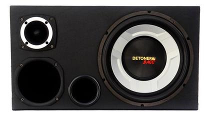 Imagem de Caixa Trio Som Completa Detoner Bass 12 Polegadas 400wrms