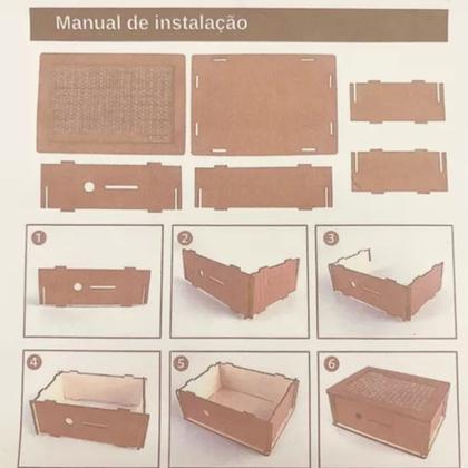 Imagem de Caixa Urna Cofre Em Mdf Cores Guarde Até 10 Mil Para Viagens E Compras Especiais