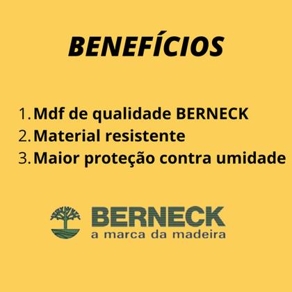 Imagem de Caixa urna cofre madeira mdf cru com fecho tamanho M