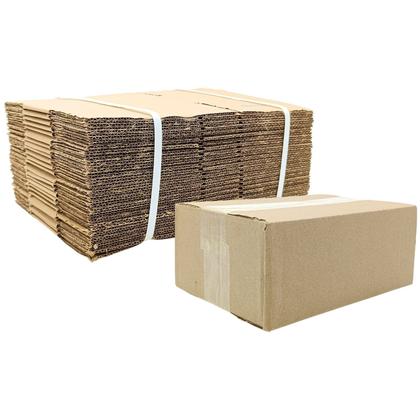 Imagem de Caixas de Papelão Para Envios Ecommerce 9x15x20 N3 Reforçada 25 50 75 e 100 Unidades