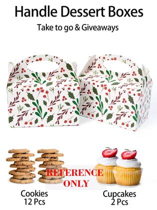 Imagem de Caixas de presente Happyhiram 25 unidades de doces de Natal de 15x9x9cm