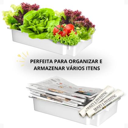 Imagem de Caixas Organizadora 11,5 l c/ tampa Conjunto c/6 unid.