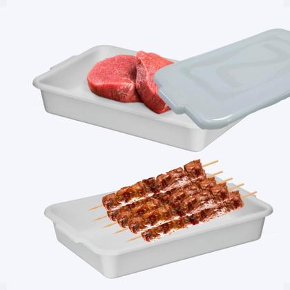 Imagem de Caixas Organizadora 4 l c/ tampa Conjunto c/12 unid.