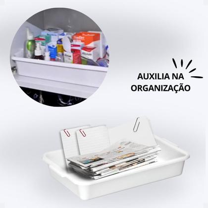 Imagem de Caixas Organizadora Topa Tudo 8 l Conjunto c/4 unid.