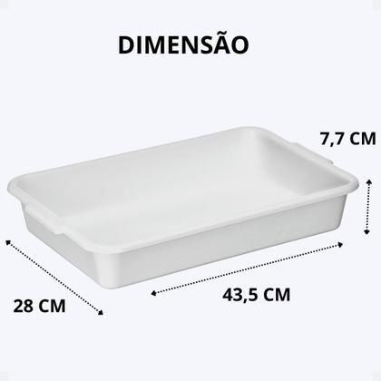 Imagem de Caixas Organizadora Topa Tudo 8 l Conjunto c/4 unid.
