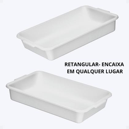 Imagem de Caixas Organizadora Topa Tudo 8 l Conjunto c/4 unid.